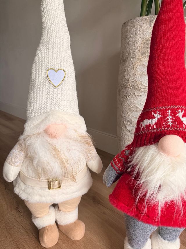 Figuras Gnomos Decoración Navidad