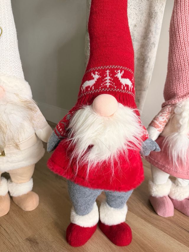 Figuras Gnomos Decoración Navidad