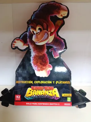 Cartel Figura Donkey Kong Bananza Nintendo Switch