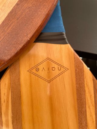 Set Raquetas Playa Madera Naive + Pelota