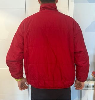 Chaqueta bomber Nike Negra y Roja