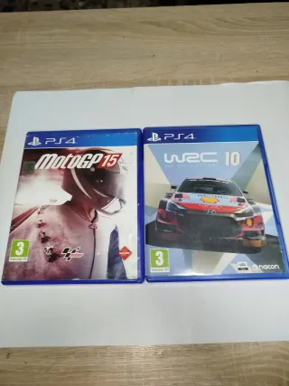 2 Videojuegos PS4 Carreras