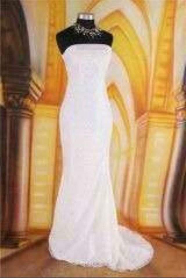 Vestido de Novia a estrenar blanco roto sirena