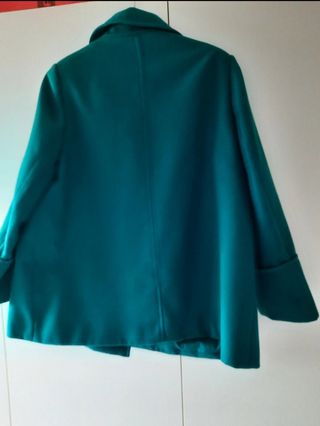 Abrigo señora verde oliva