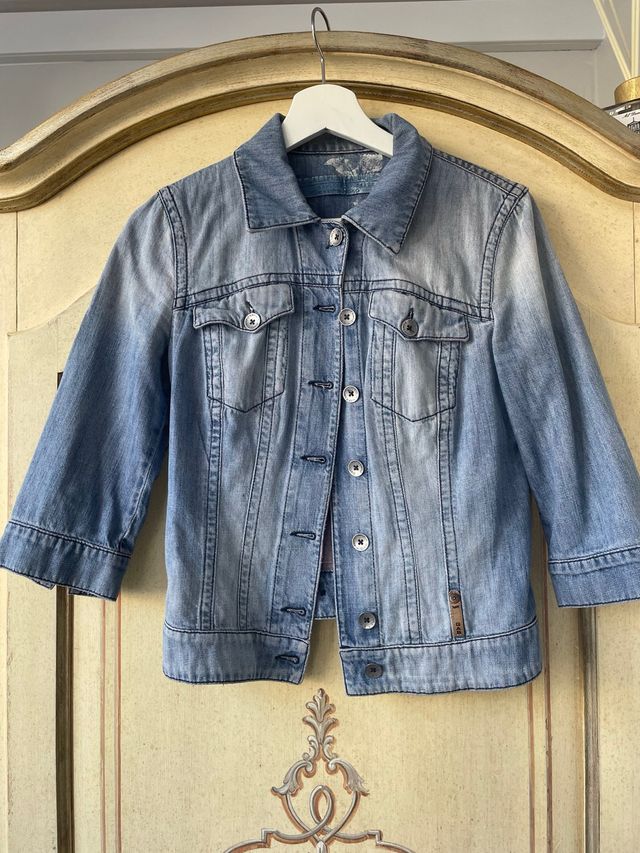 Chaqueta vaquera azul