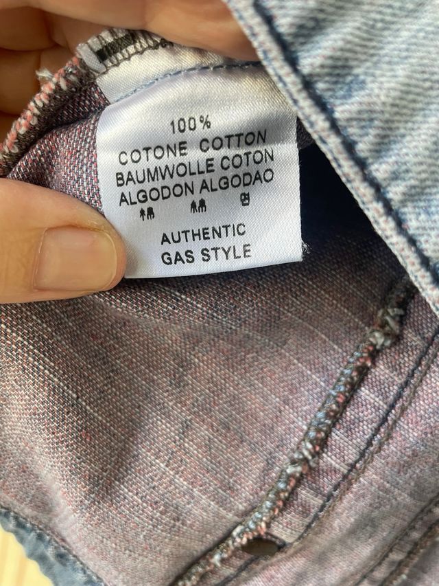 Chaqueta vaquera azul