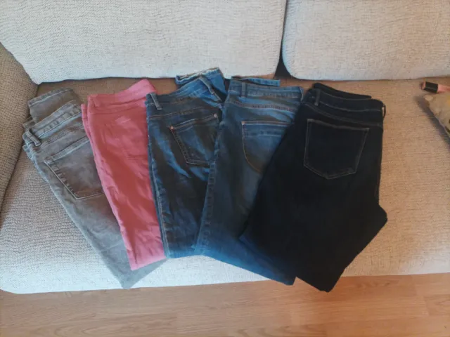 Lote 5 Pantalones Vaqueros