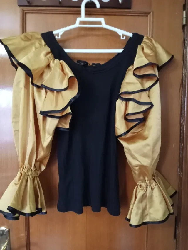 Body y delantal hecho a mano