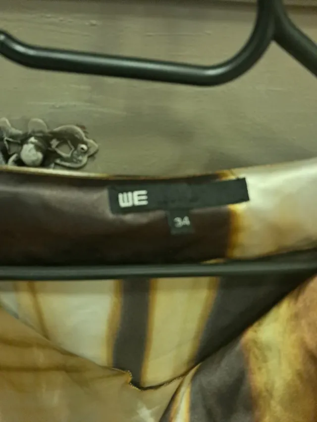 Top de seda estampado T34