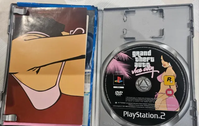 GTA Vice City PS2 Platinum Español
