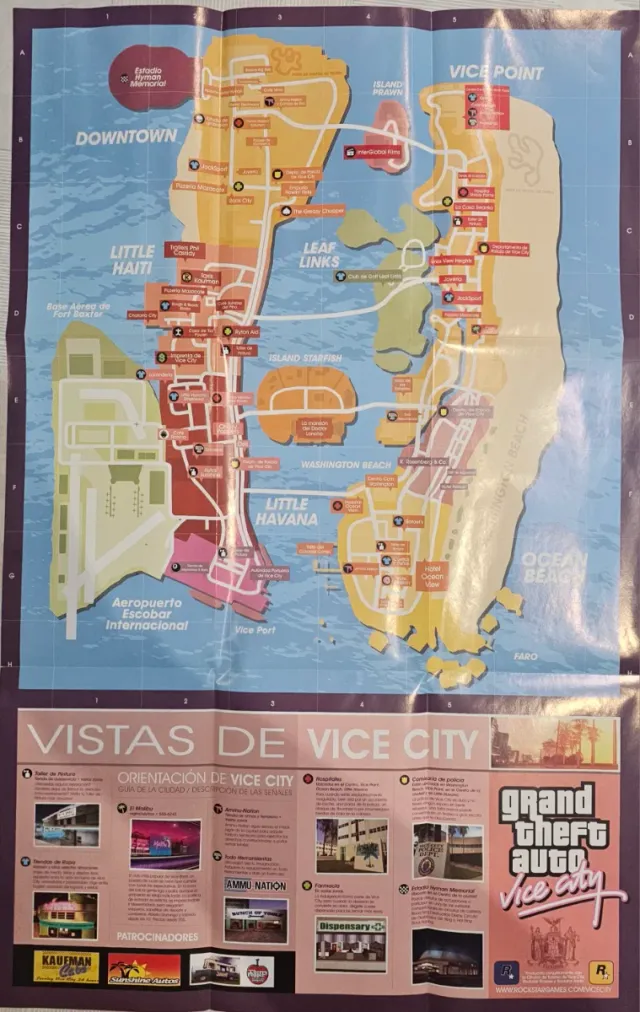GTA Vice City PS2 Platinum Español