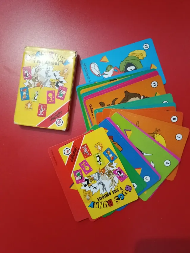 Cartas vintage Bugs Bunny Fournier 1993