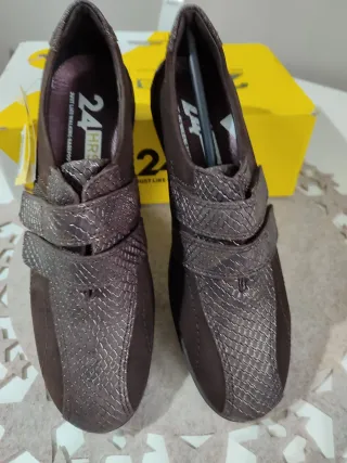Zapatos Mujer 24 Horas Marrones