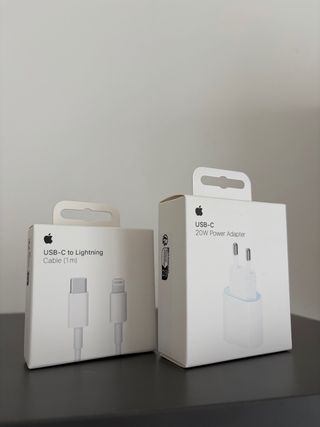 NUOVI Apple Cavo 1M USBC Lightning+ Caricatore 20W