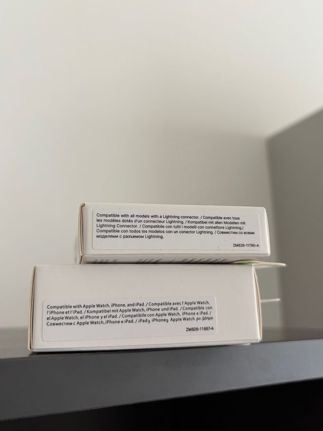 NUOVI Apple Cavo 1M USBC Lightning+ Caricatore 20W