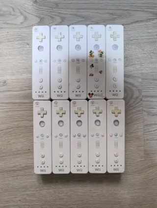 10 Mandos Wii para reparar o piezas