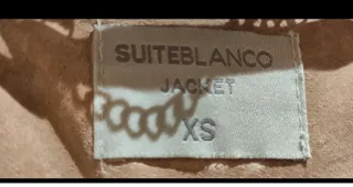 Cazadora mujer ante beige