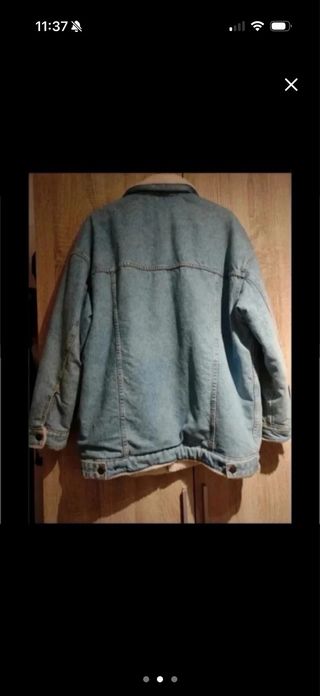 Chaqueta vaquera de borrego