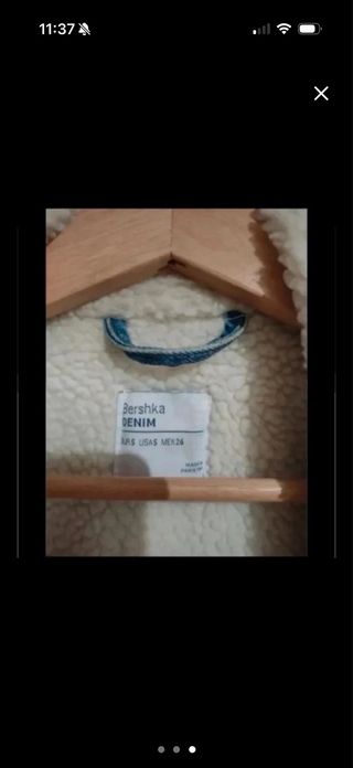 Chaqueta vaquera de borrego