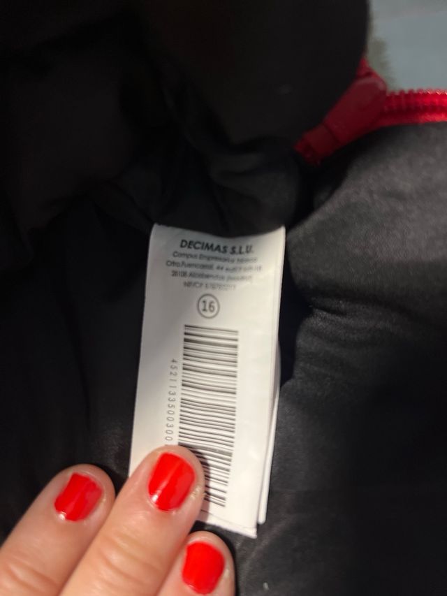 Cazadora Tenth junior Talla 16