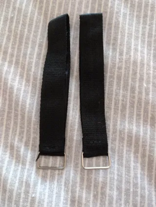 Crampones ligeros naranjas con bolsa