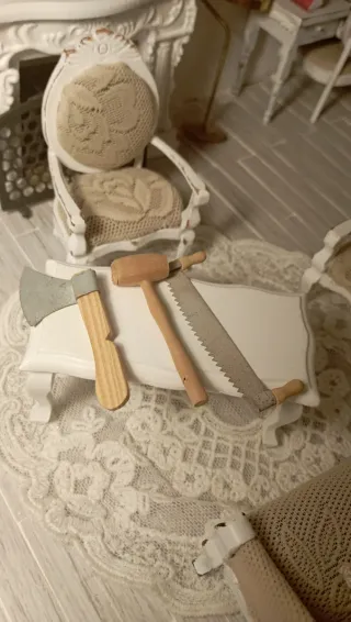 Attrezzi miniatura Dollhouse 1:12