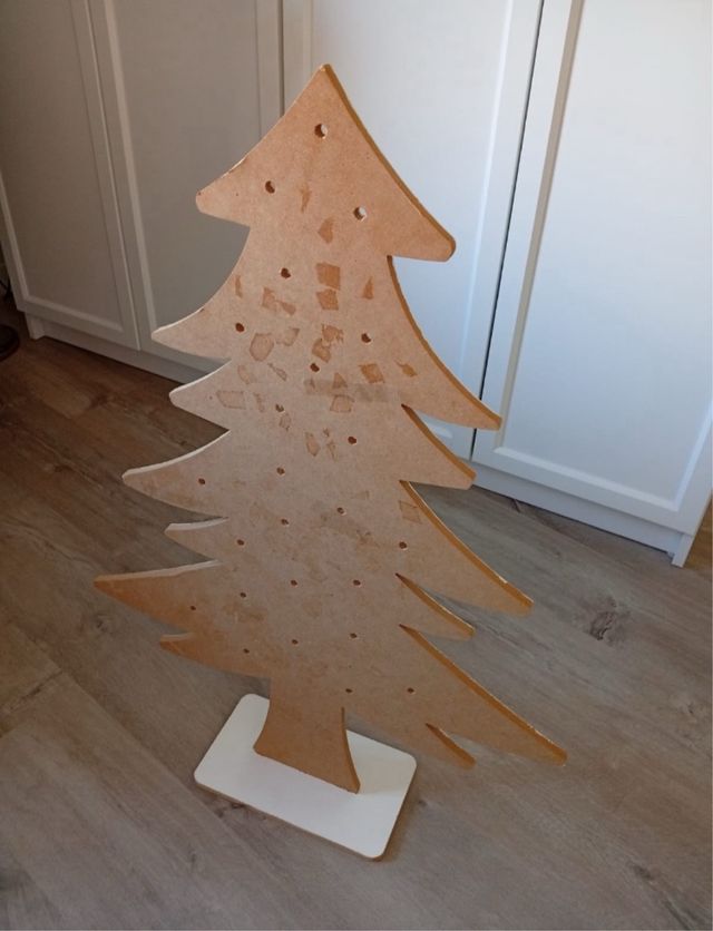 Árbol Navidad DM Blanco de 80 cms de alto