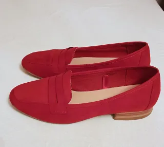 Mocasines Ante Rojo Kiabi