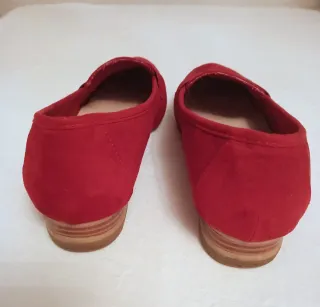 Mocasines Ante Rojo Kiabi