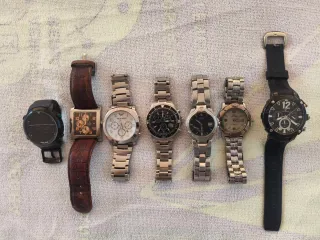 Lote de 7 RELOJES para reparar o acondicionar