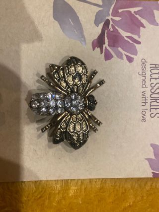 Broches Sfera Abeja y Flores