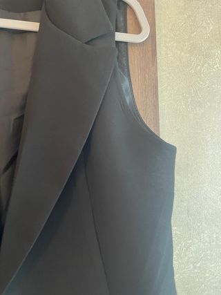 Chaleco negro Algo Bonit Talla M