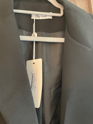 Chaleco negro Algo Bonit Talla M