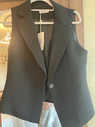 Chaleco negro Algo Bonit Talla M