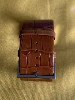 Reloj Calvin Klein Correa Marrón y Plata