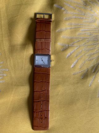 Reloj Calvin Klein Correa Marrón y Plata