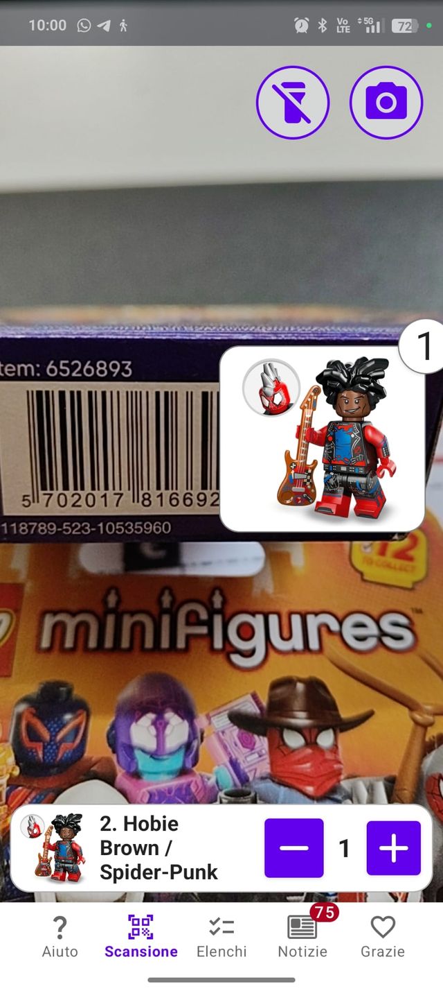 Lego Minifigures 71050 Hobie Brown