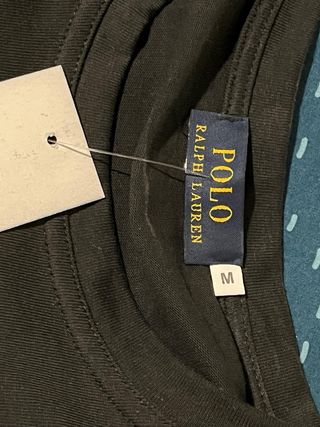 Camiseta Polo Ralph Lauren Negra Talla M