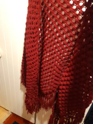 Mantón ganchillo  grande