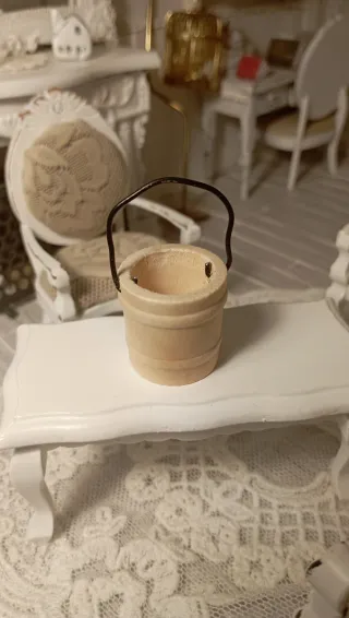 Secchio miniatura Dollhouse 1:12