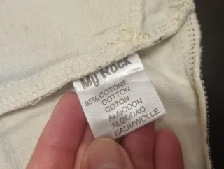 Gilet con cappuccio righe 7/8 anni