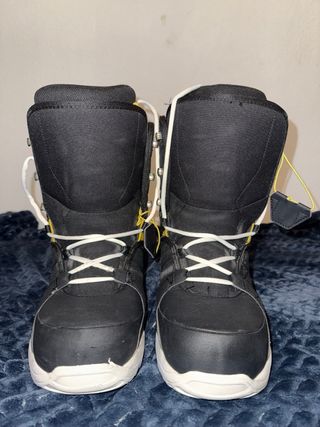 Botas de Snowboard Dreamscape Negras y Amarillas