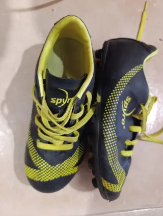 Botas de fútbol Spyro niño talla 30