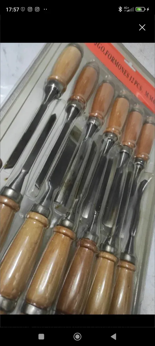 12 gubias y formones