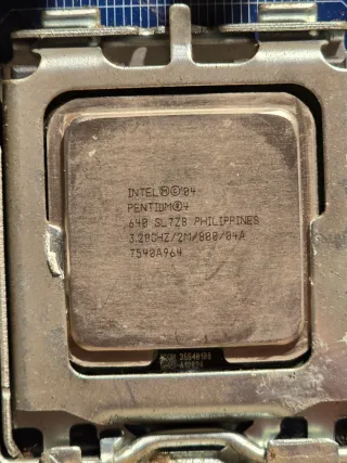 Placa Base Foxconn LGA 775 + CPU Intel Pentium 4