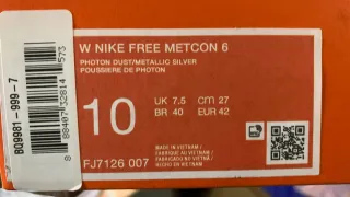 Nike Free Metcon 6 Bianco Rosa