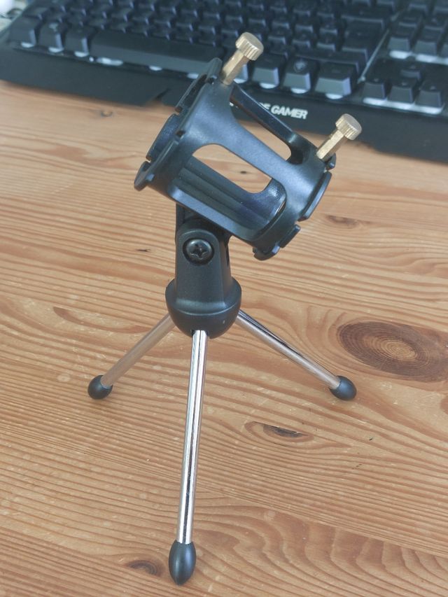 Soporte de micrófono de mesa