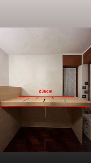 Letto a castello in legno