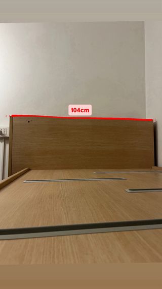 Letto a castello in legno