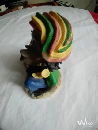 Statuetta Rasta Vintage Porta Telecomando